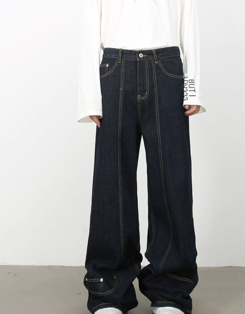Load image into Gallery viewer, Men's Mid Rise Baggy Jeans
