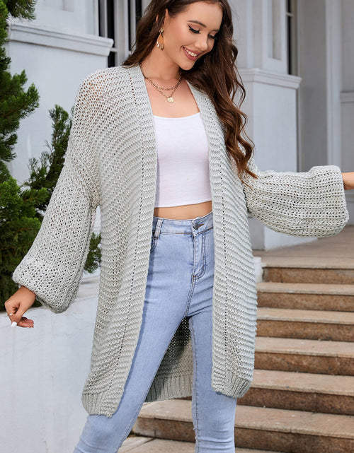 Load image into Gallery viewer, Open Front Longline Cardigan
