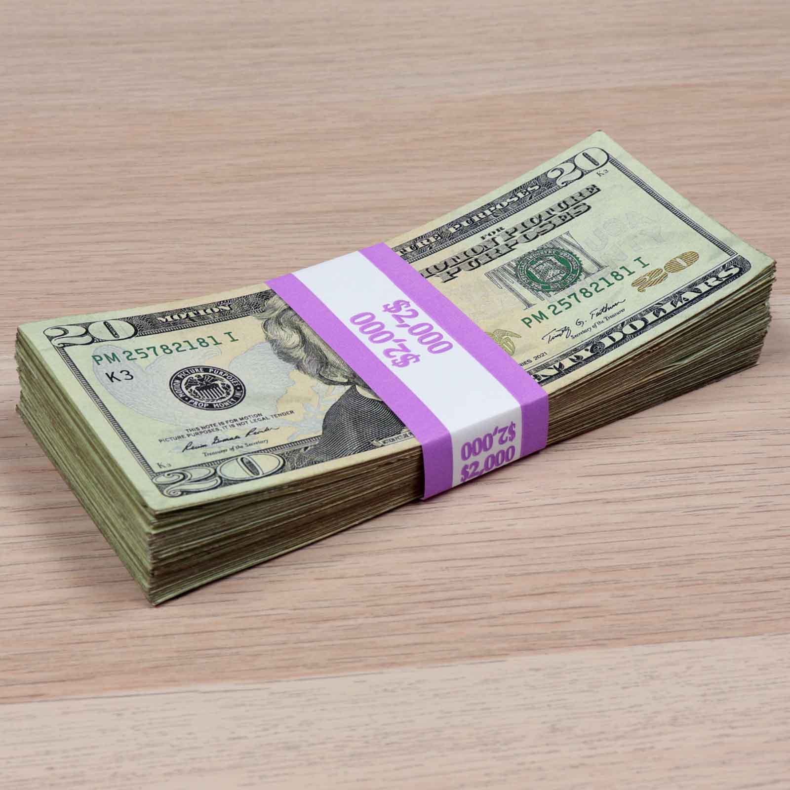$34,000 ✔️RealAged™ Full Print New Series Stacks & Bands Pack by Prop Money Inc