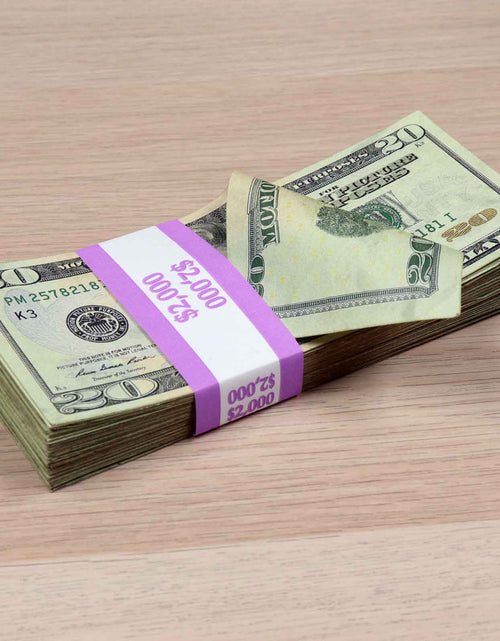 Load image into Gallery viewer, $4,000 ✔️RealAged™ Full Print New Series Stack &amp; Band Pack by Prop Money Inc

