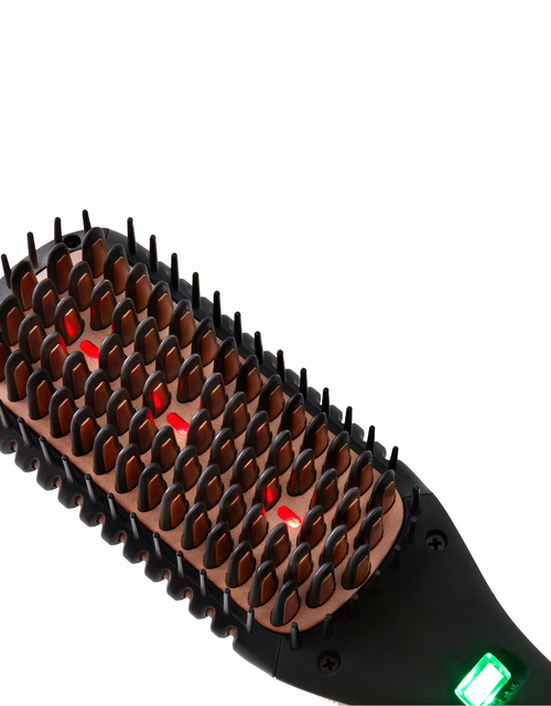 Load image into Gallery viewer, NuMe Straightening Heat Brush by NuMe

