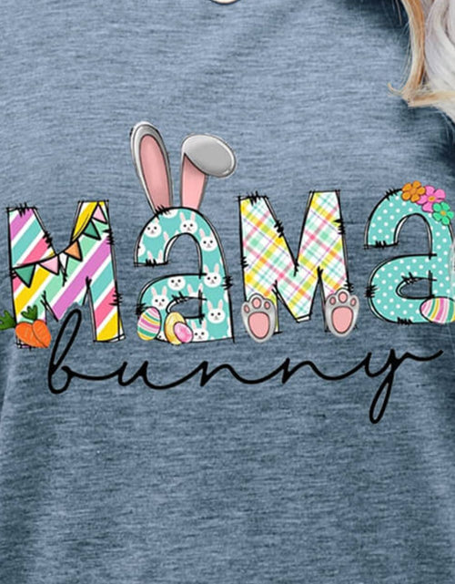 Load image into Gallery viewer, MAMA BUNNY Easter Graphic Tee
