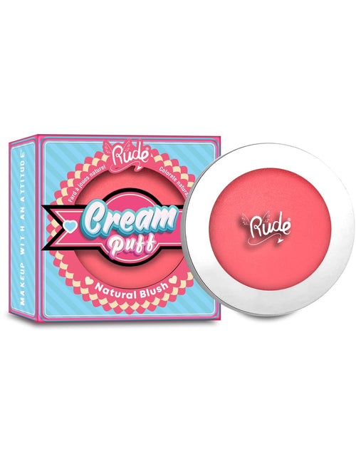Load image into Gallery viewer, RUDE Cream Puff Natural Blush - Cake Pop
