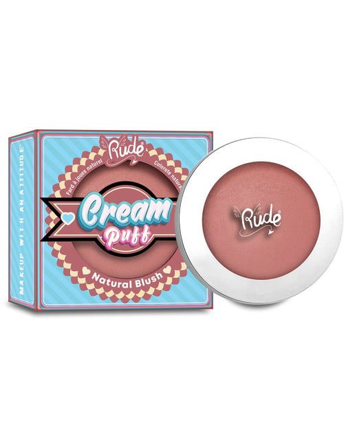 Load image into Gallery viewer, RUDE Cream Puff Natural Blush - Mochi
