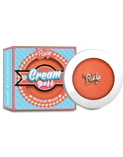 Load image into Gallery viewer, RUDE Cream Puff Natural Blush - Creamsicle

