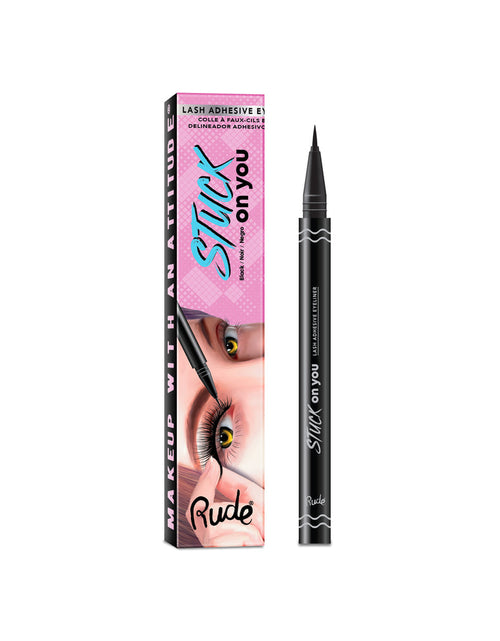Load image into Gallery viewer, RUDE Stuck On You Lash Adhesive Eyeliner - Black
