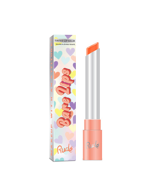 Load image into Gallery viewer, RUDE Bare Lips Tinted Lip Balm - Coral
