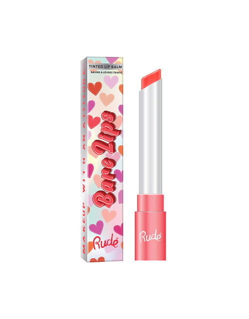 Load image into Gallery viewer, RUDE Bare Lips Tinted Lip Balm - Rose
