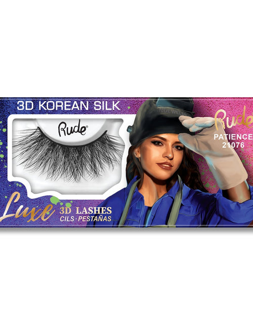 Load image into Gallery viewer, RUDE Luxe 3D Korean Silk Lashes - Patience
