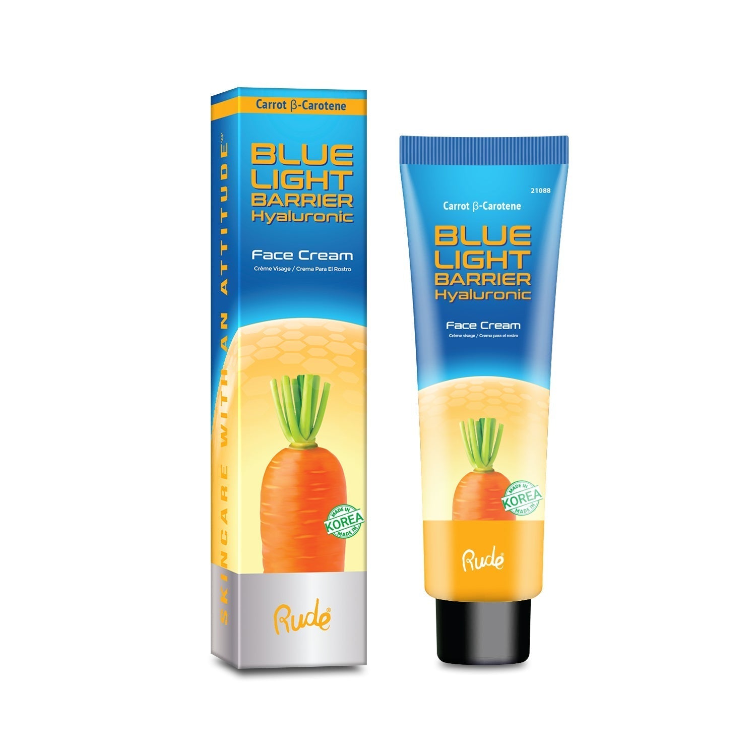 RUDE Blue Light Barrier Hyaluronic Face Cream by Avera Group