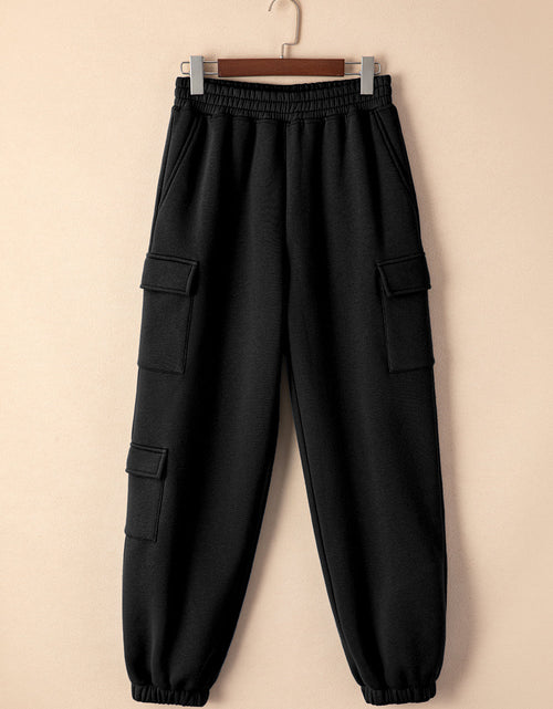 Load image into Gallery viewer, Pocketed Elastic Waist Active Joggers
