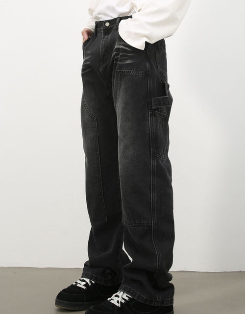 Load image into Gallery viewer, Men's Baggy Jeans with Pockets
