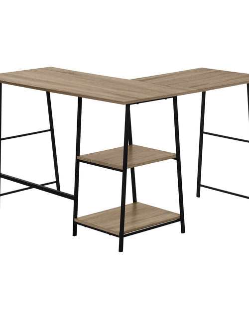 Load image into Gallery viewer, Computer Desk, Home Office, Corner, Storage Shelves, L Shape, Work, Laptop, Contemporary, Modern by Couch.com
