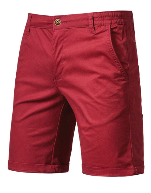 Load image into Gallery viewer, Men's Elastic Waist Shorts with Pockets
