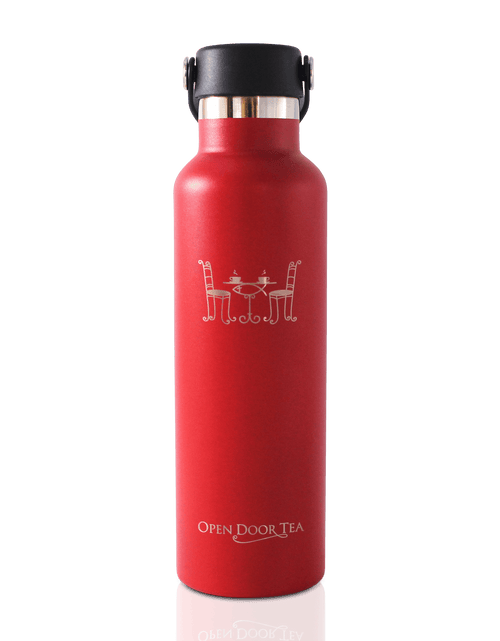 Load image into Gallery viewer, Vacuum Flask by Open Door Tea CT
