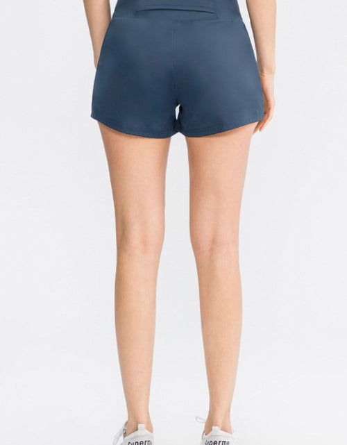 Load image into Gallery viewer, Wide Waistband Sports Shorts with Pockets
