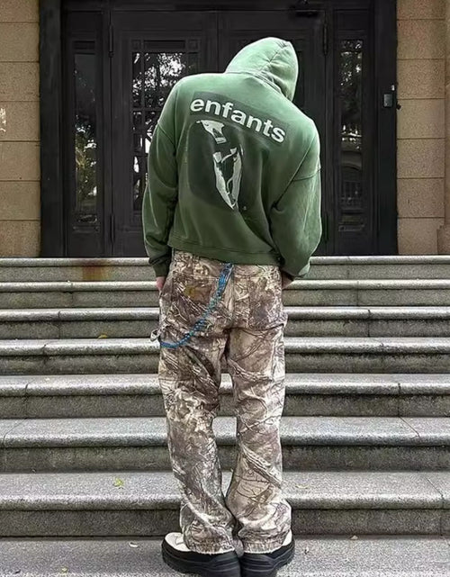 Load image into Gallery viewer, Men's Twig Camouflage Cargo Jeans
