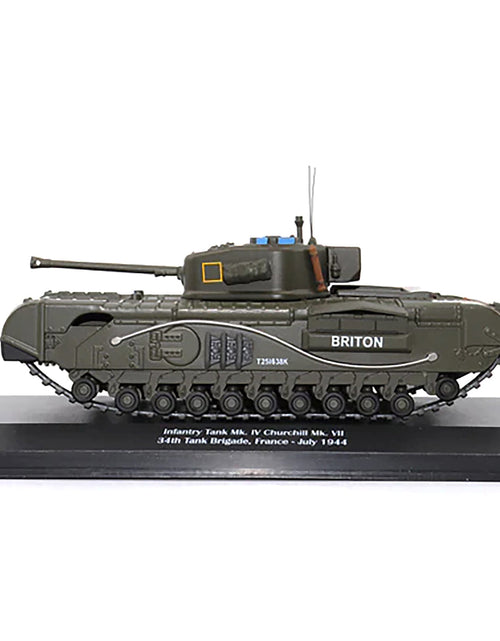 Load image into Gallery viewer, Infantry Tank Mk. IV Churchill Mk. VII "Briton" "UK 34th Tank Brigade France July 1944" 1/43 Diecast Model by AFVs of WWII

