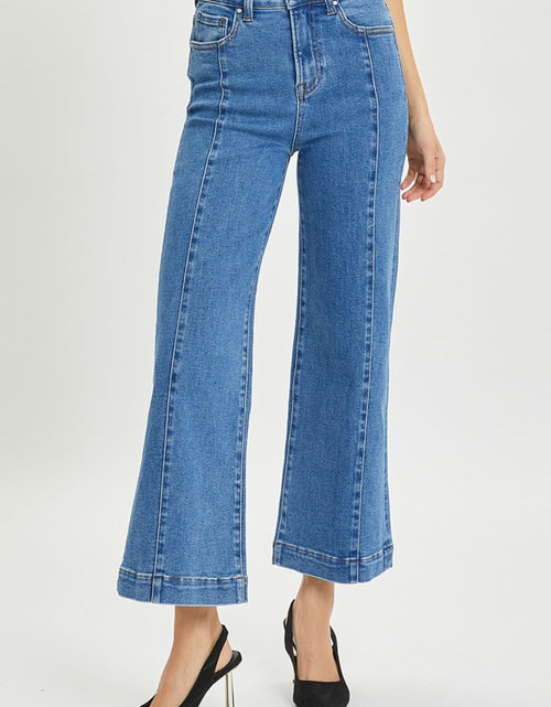 Load image into Gallery viewer, RISEN Full Size High Rise Wide Leg Jeans
