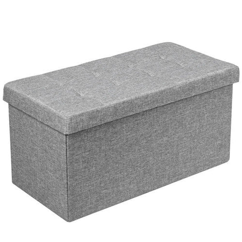 Load image into Gallery viewer, 31.5 Inch Fabric Foldable Storage with Removable Storage Bin-Light Gray
