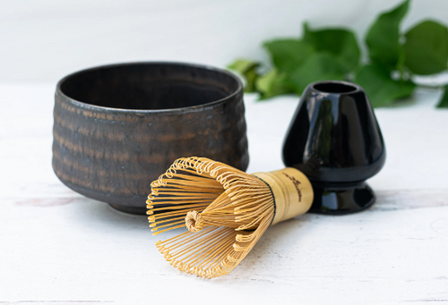 Load image into Gallery viewer, Kaneni Gold Crystal Matcha Set by Aprika Life
