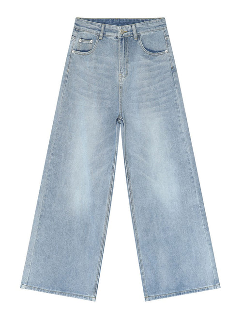 Load image into Gallery viewer, Wide Leg Jeans with Pockets
