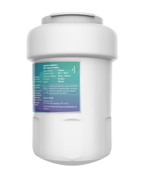 Load image into Gallery viewer, GE MWF Refrigerator Water Filter- Compatible by Bluefall by Drinkpod
