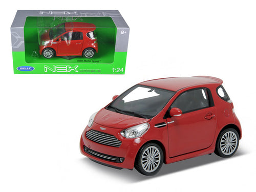 Load image into Gallery viewer, Aston Martin Cygnet Red 1/24 Diecast Car Model by Welly
