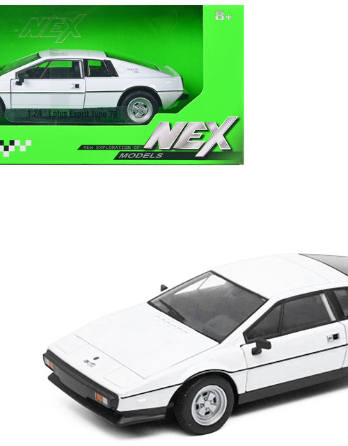 Load image into Gallery viewer, Lotus Esprit S2 Type 79 White "NEX Models" Series 1/24 Diecast Model Car by Welly

