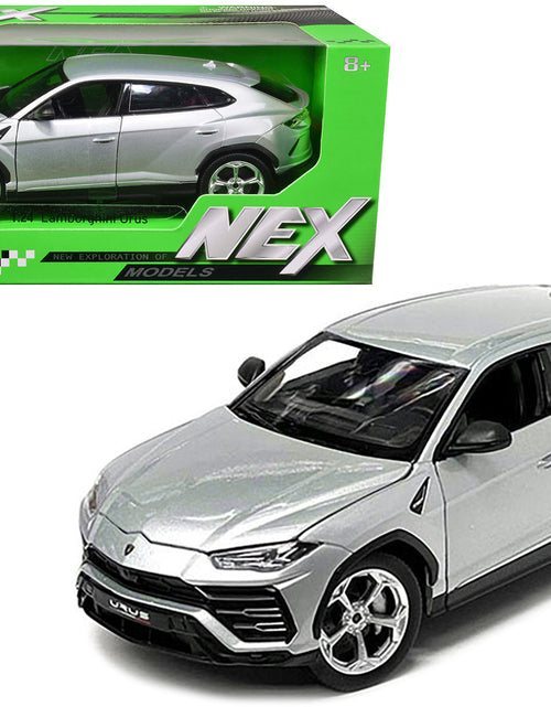 Load image into Gallery viewer, Lamborghini Urus Gray Metallic "NEX Models" 1/24 Diecast Model Car by Welly
