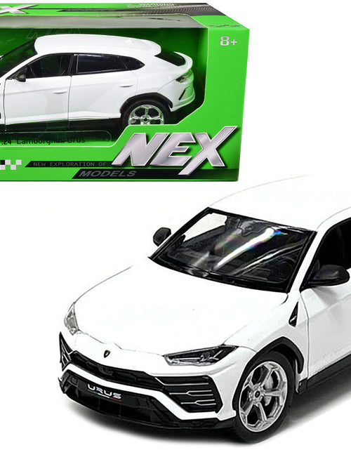 Load image into Gallery viewer, Lamborghini Urus White "NEX Models" 1/24 Diecast Model Car by Welly
