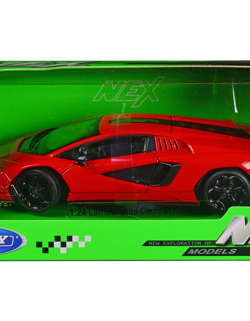 Load image into Gallery viewer, Lamborghini Countach LPI 800-4 Red "NEX Models" Series 1/24 Diecast Model Car by Welly
