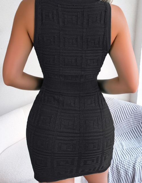 Load image into Gallery viewer, Cutout Sleeveless Knit Dress
