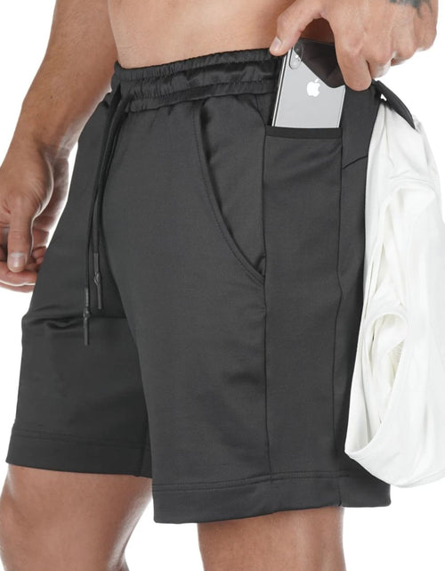 Load image into Gallery viewer, Men's Drawstring Active Shorts with Pockets

