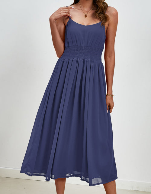 Load image into Gallery viewer, Scoop Neck Midi Cami Dress
