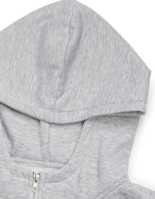 Load image into Gallery viewer, Perfee Half Zip Long Sleeve Hoodie
