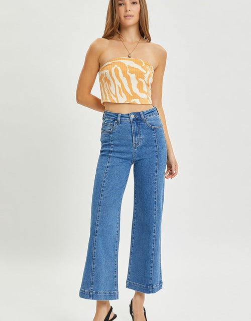 Load image into Gallery viewer, RISEN Full Size High Rise Wide Leg Jeans

