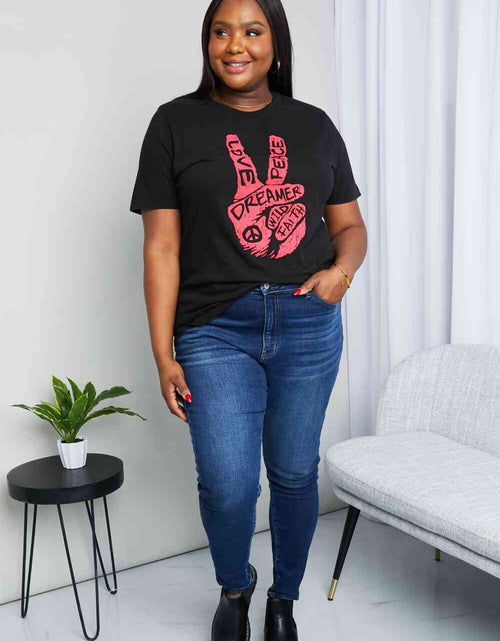 Load image into Gallery viewer, mineB Full Size Graphic Tunic T-Shirt

