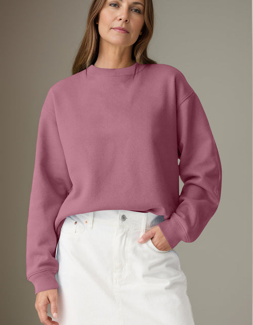 Load image into Gallery viewer, Round Neck Long Sleeve Sweatshirt
