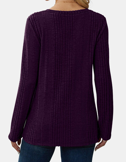 Load image into Gallery viewer, V-Neck Long Sleeve T-Shirt
