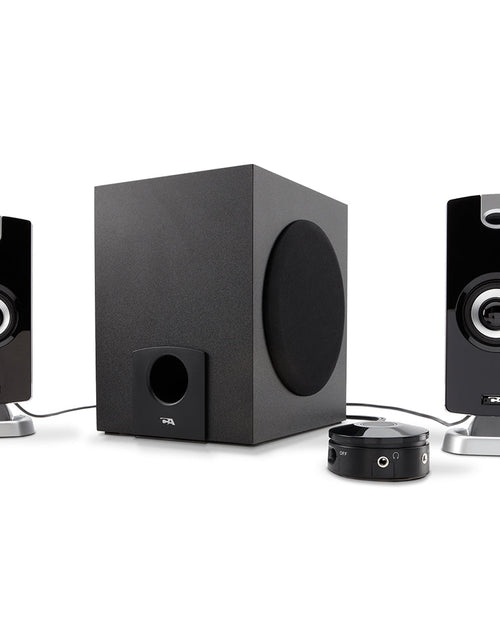 Load image into Gallery viewer, Cyber Acoustics - CA3090 3pc Subwoofer System - BK, 18W by Level Up Desks
