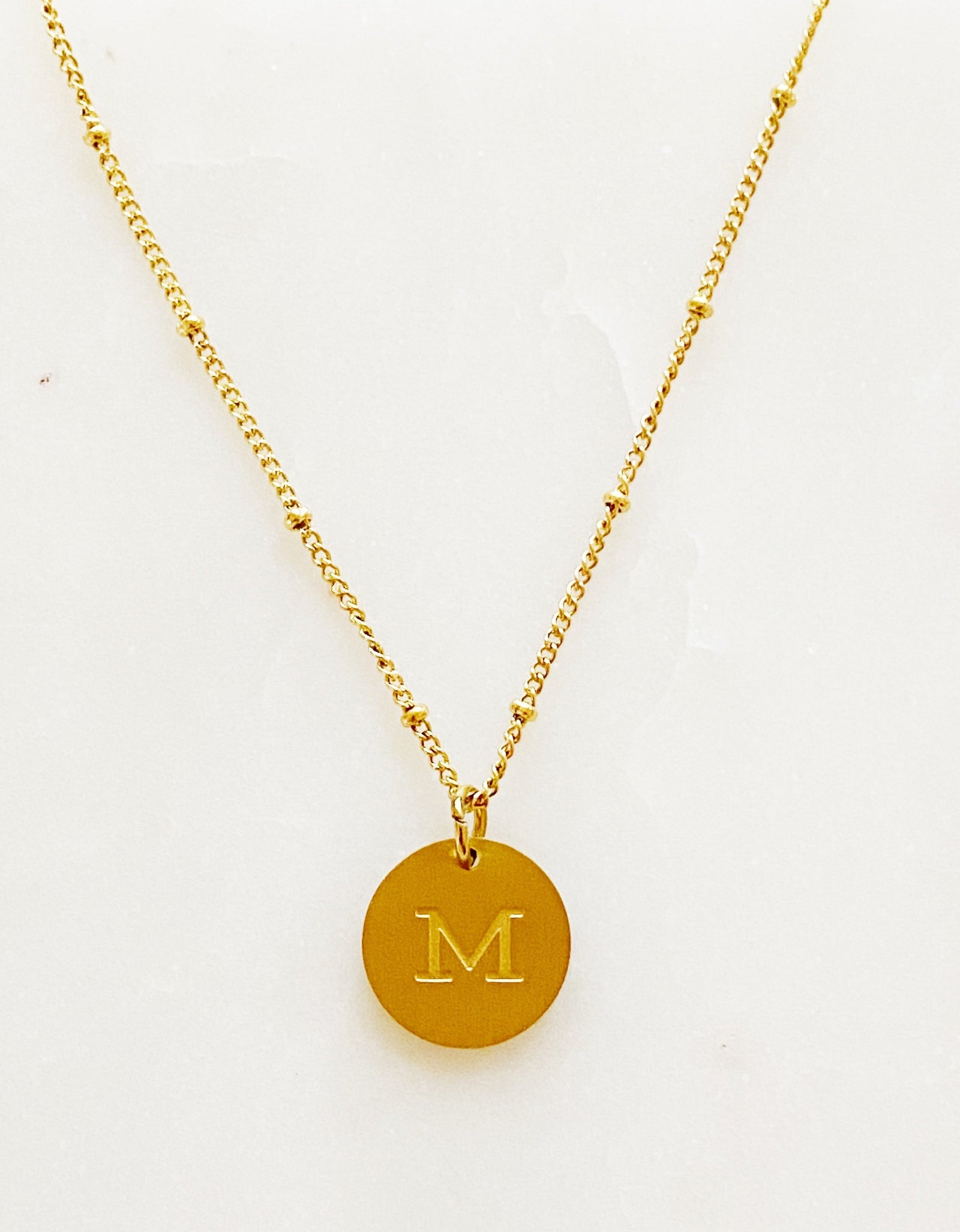Ellison + Young: Singular Charm Initial Necklace by Ellisonyoung.com