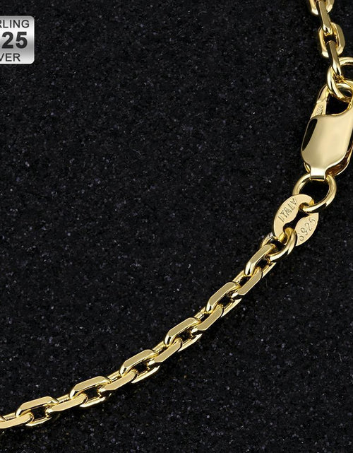 Load image into Gallery viewer, 2.5mm Cable Chain in 925 Sterling Silver by Bling Proud | Urban Jewelry Online Store
