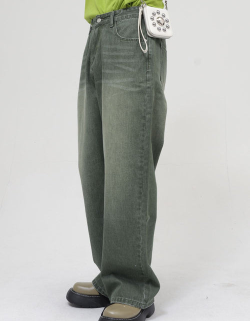 Load image into Gallery viewer, Men's Wide Straight Leg Jeans
