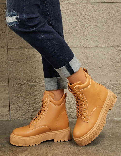 Load image into Gallery viewer, East Lion Corp Platform Combat Boots
