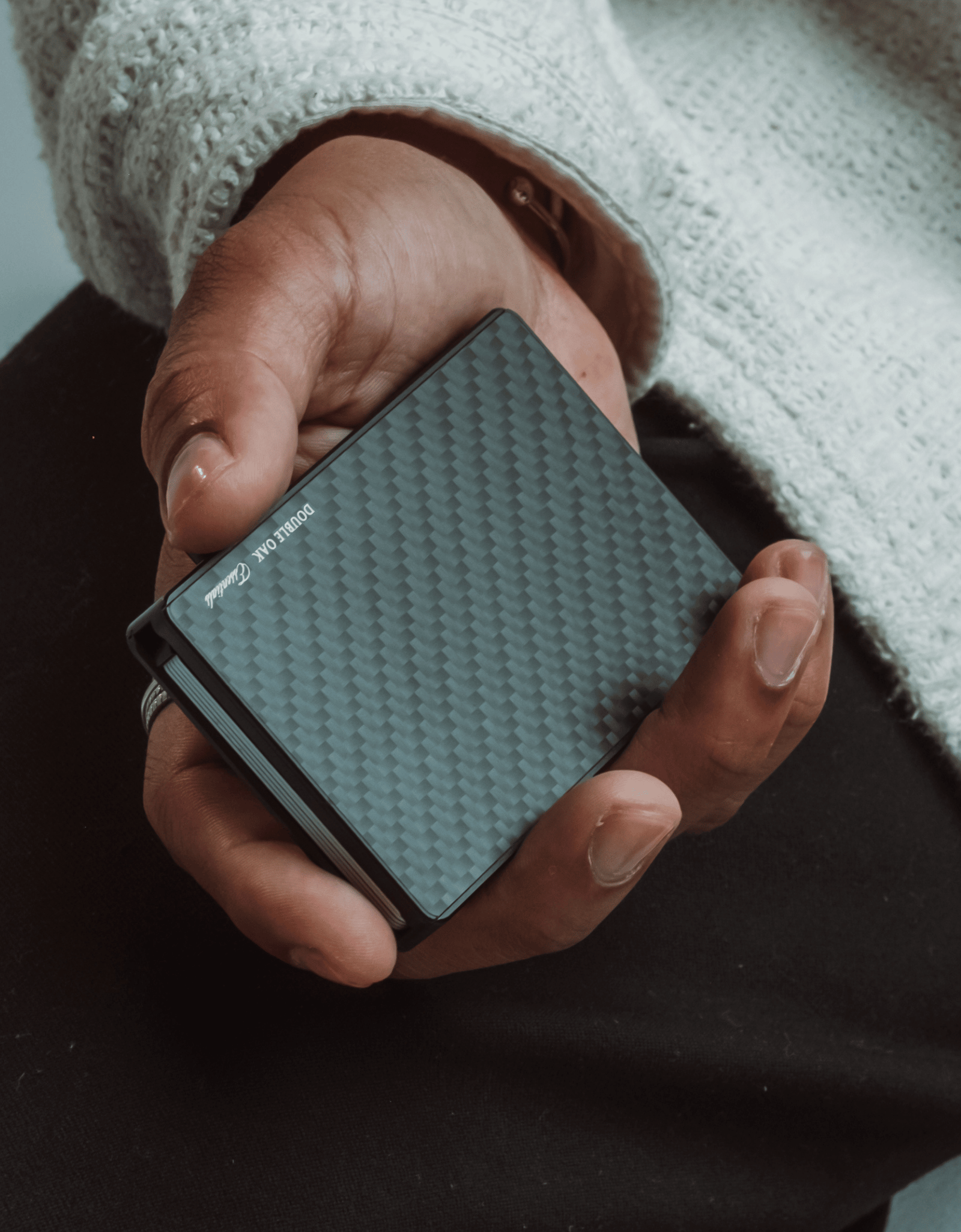 Carbon Fiber TRAK Wallet (No Tracker Card)