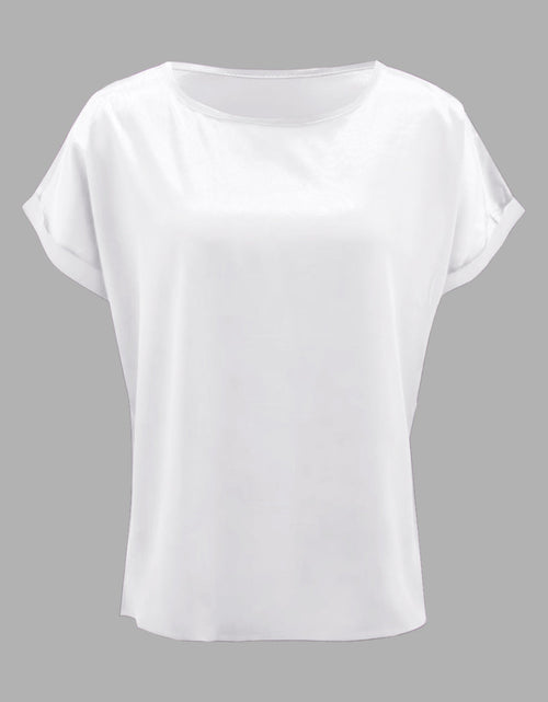 Load image into Gallery viewer, Round Neck Short Sleeve T-Shirt
