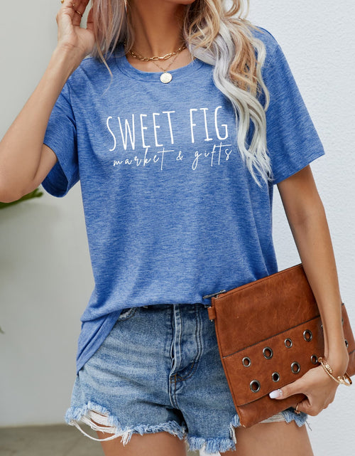 Load image into Gallery viewer, SWEET FIG MARKET &amp; GIFTS Graphic Tee
