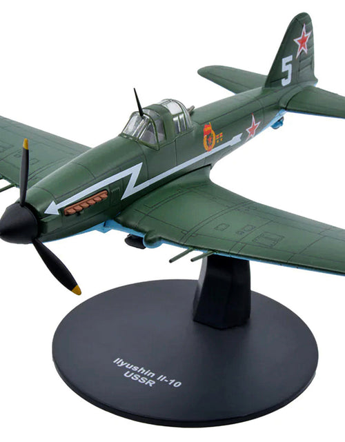 Load image into Gallery viewer, Ilyushin IL-10 Ground Attack Aircraft (USSR 1944) 1/72 Diecast Model by Warbirds of WWII
