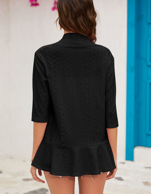 Load image into Gallery viewer, Half Sleeve Open Front Cardigan
